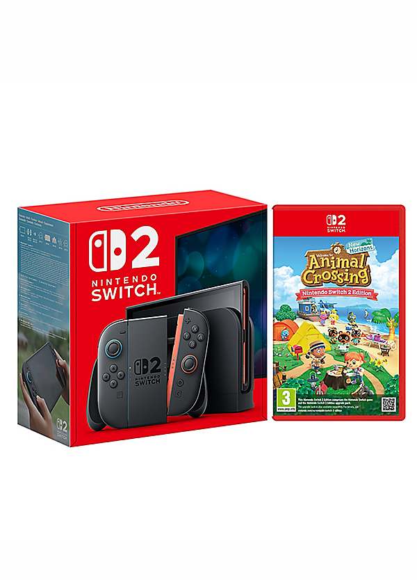 Nintendo Switch 2 Console + Animal Crossing New Horizons | Freemans